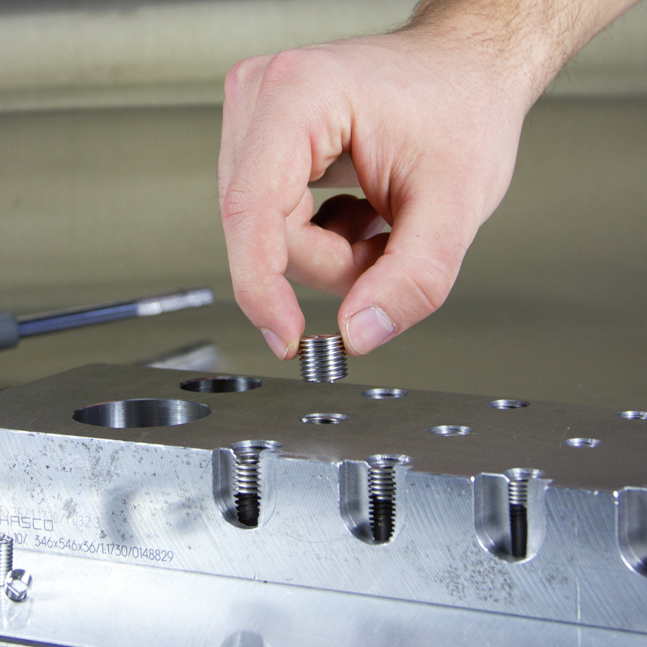 RUKO ProCoil Gewindereparatur-Sätze M10 - 19-tlg. (Kunststoffkoffer)