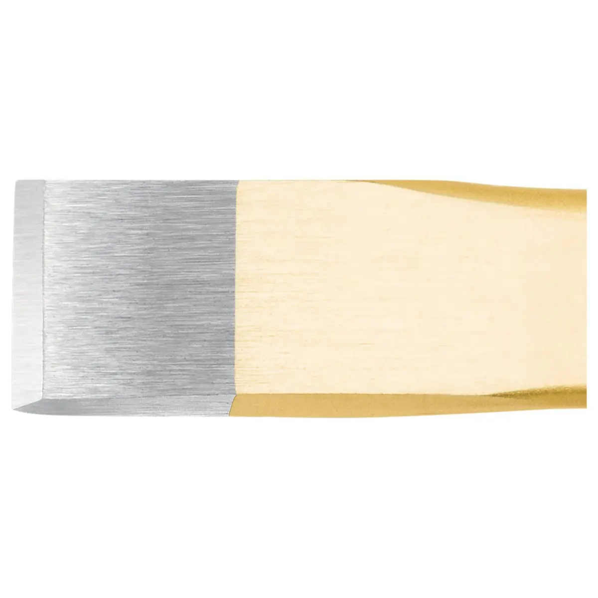 Rennsteig Schlitzmeißel mit Handschutz gebogen 27 x 240 mm, poliert