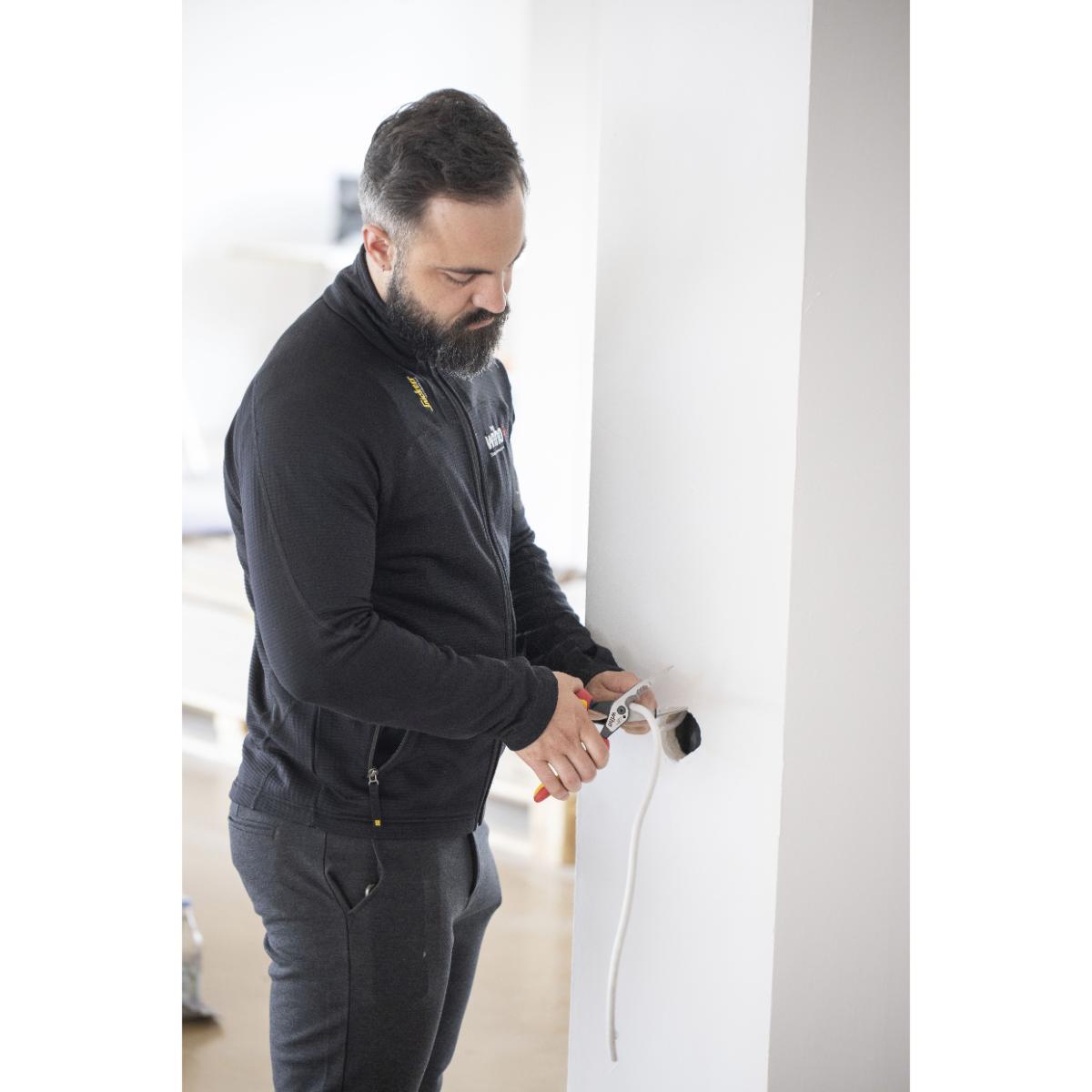 Wiha Multifunktionszange 8in1 Industrial electric mit ein- und ausschaltbarer Öffnungsfeder