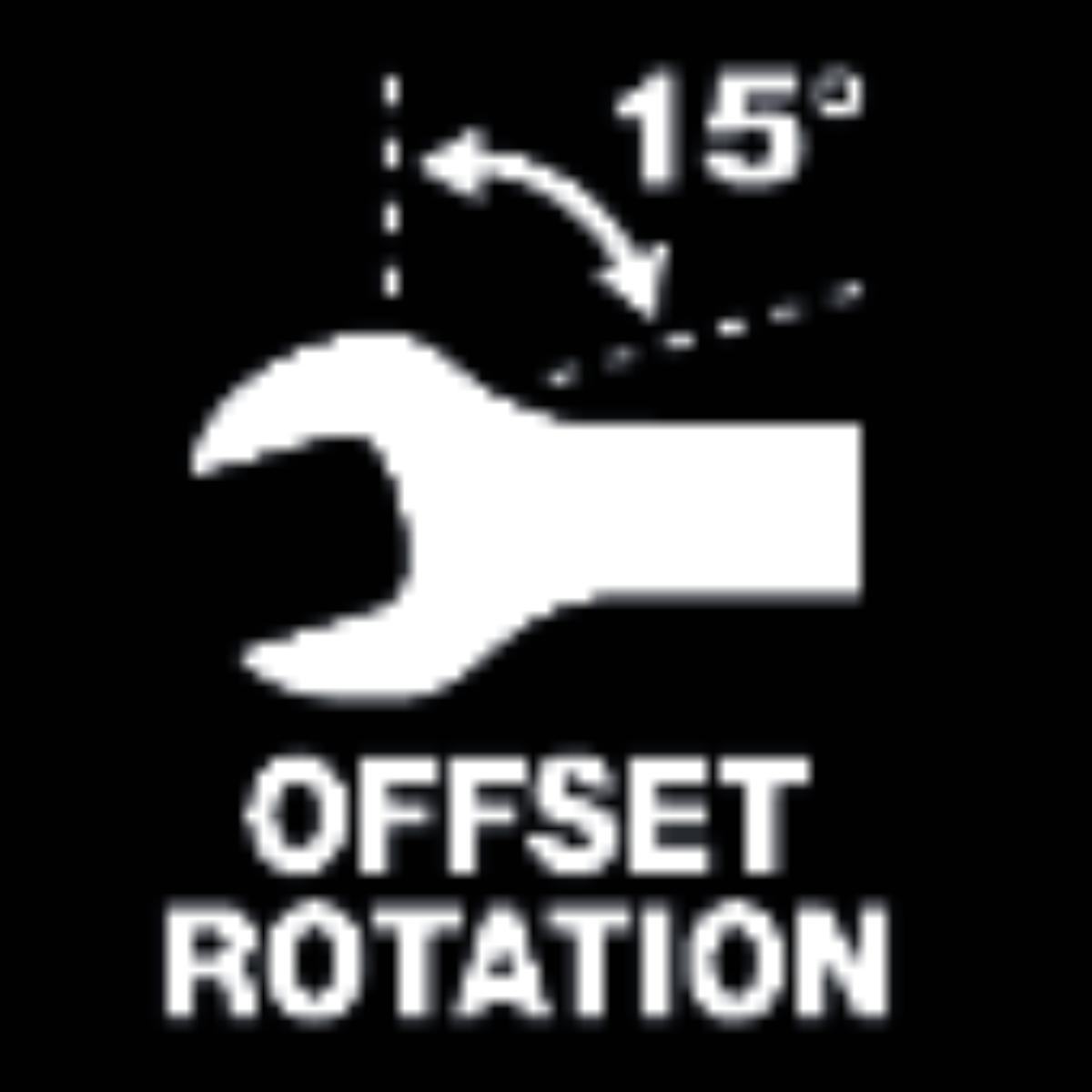 Wiha Ringratschen-Gabelschlüssel Set 7-teilges Set in Halter