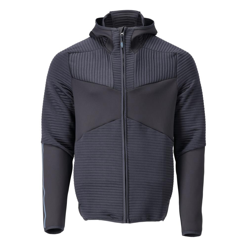 MASCOT Herren Fleece Kapuzensweatshirt mit Reißverschluss CUSTOMIZED