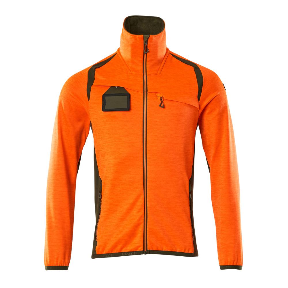 MASCOT Herren Fleecepullover mit Reißverschluss ACCELERATE SAFE