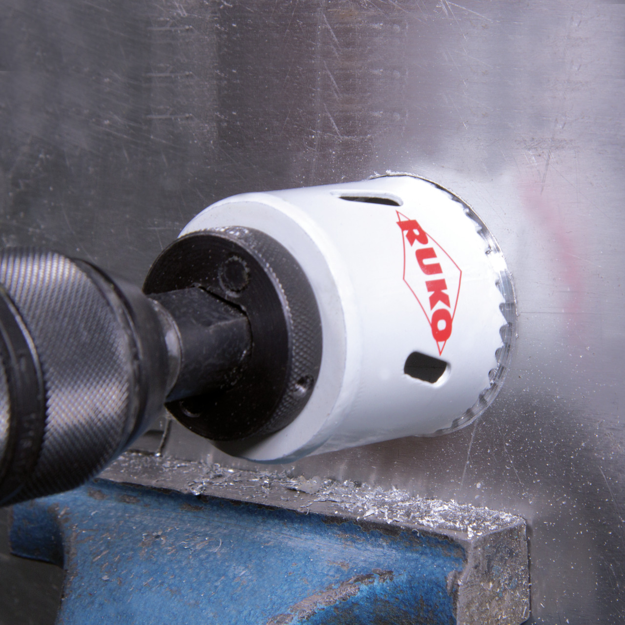 RUKO Bimetall-Lochsäge HSS-Co 8 mit Feinverzahnung