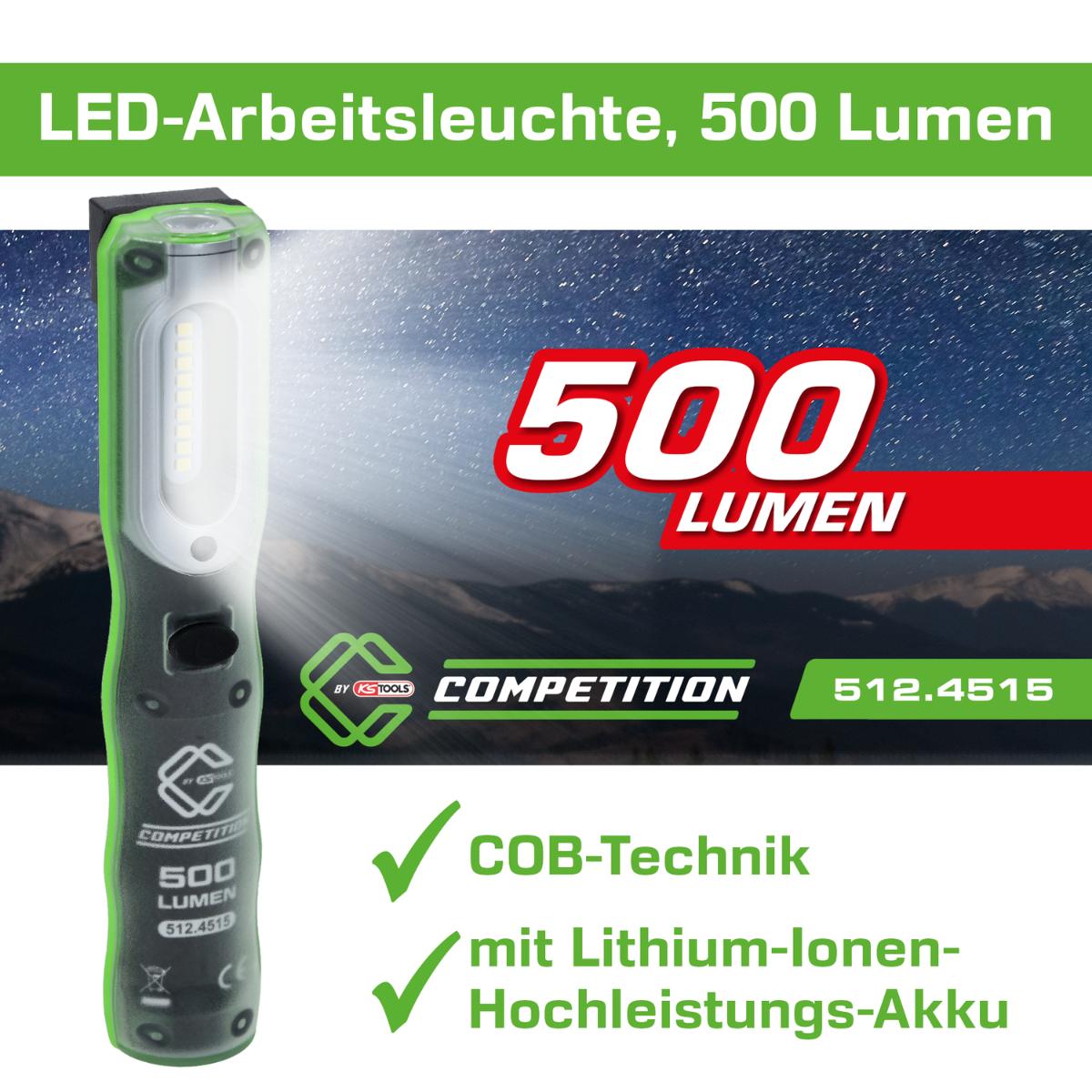 COMPETITION LED-Arbeitsleuchte 500 Lumen
