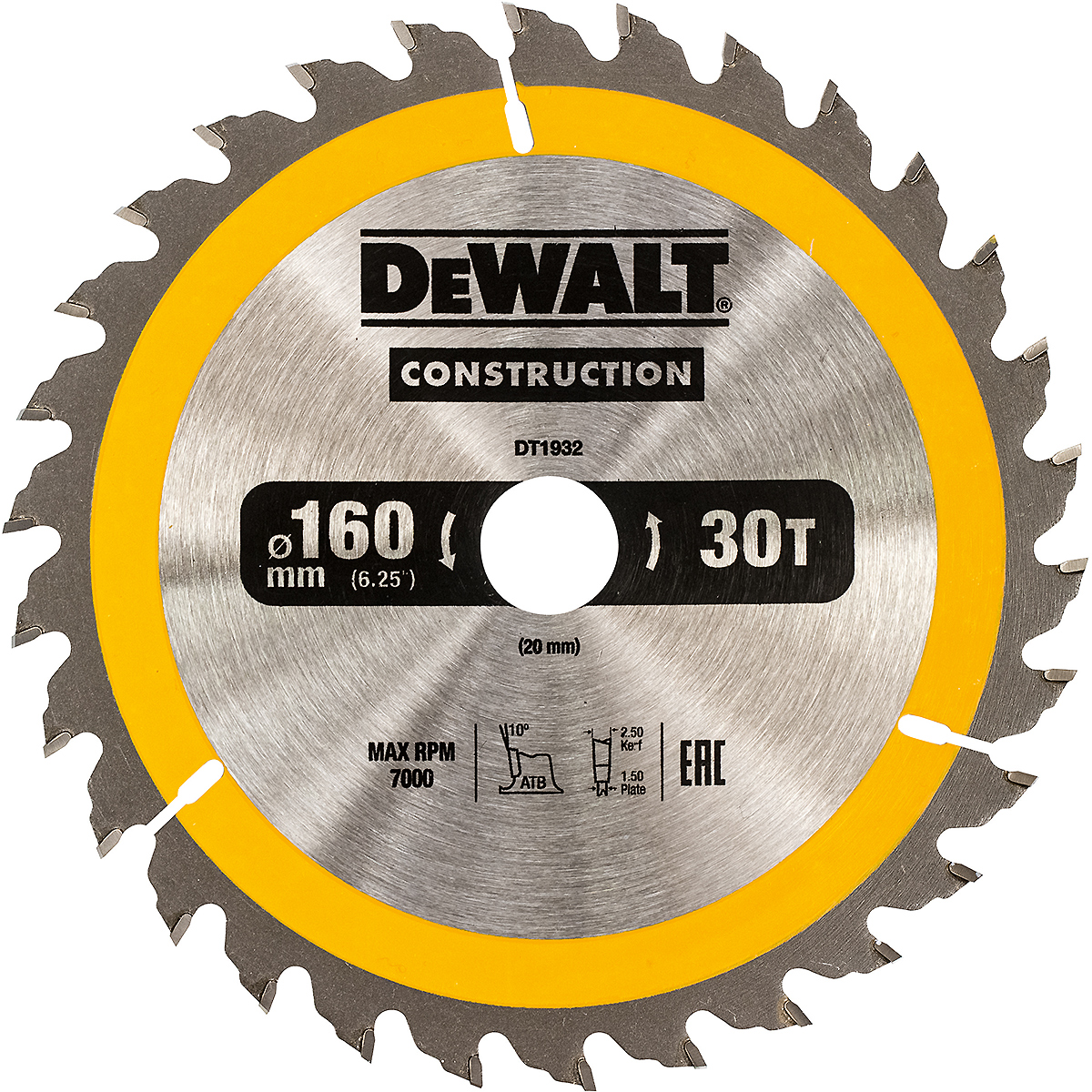 DEWALT XR EXTREME Kreissägeblatt Handkreissäge Universeller Einsatz