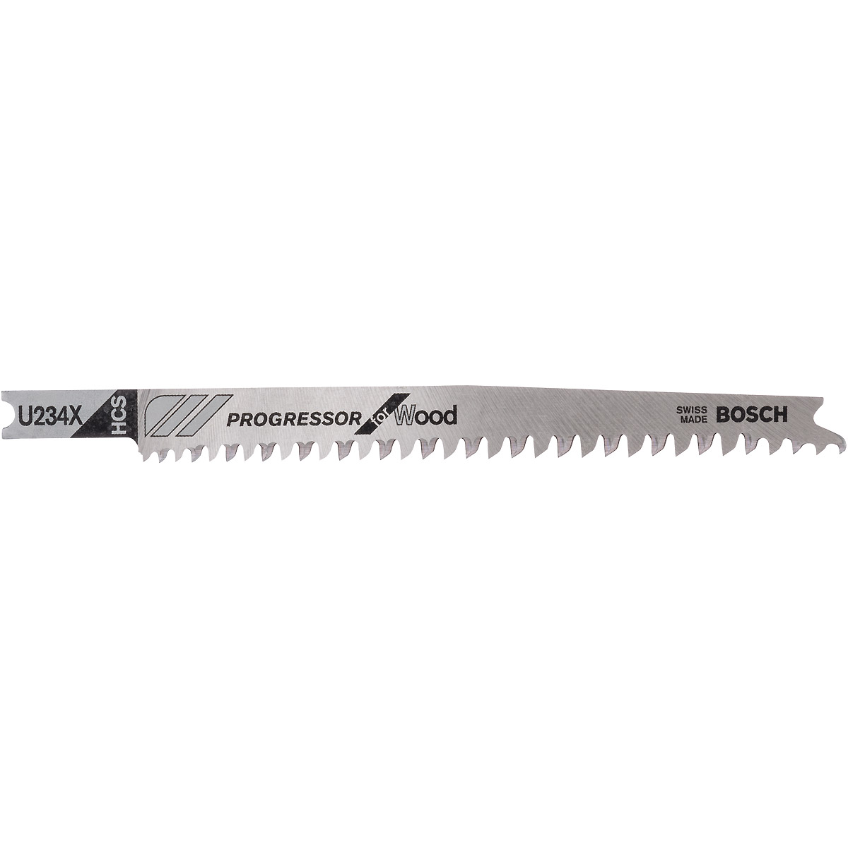 Bosch Stichsägeblatt U 234 X Progressor for Wood, 3er-Pack