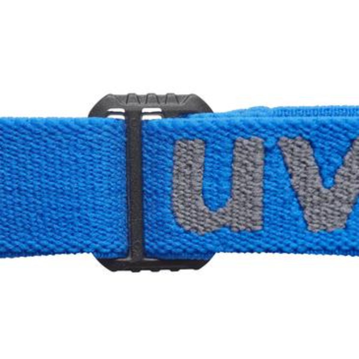 Uvex i-range Ersatzscheibe innen beschlagfrei, außen extrem kratzfest & chemikalienbeständig anthrazit/blau