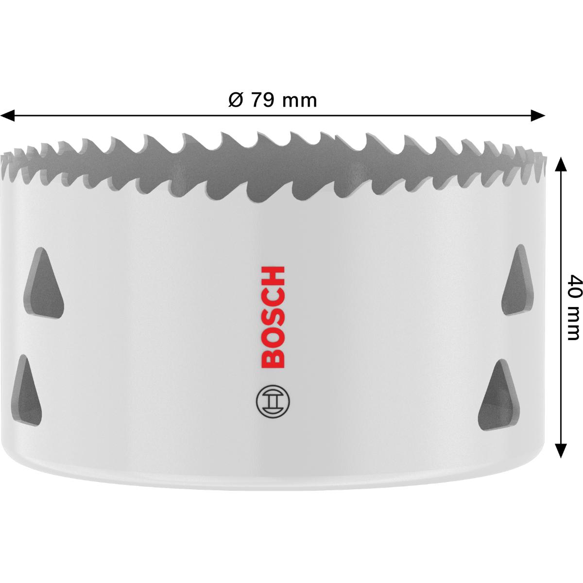 Bosch Multi Material Lochsäge mit Gewinde, 79 x 40 mm