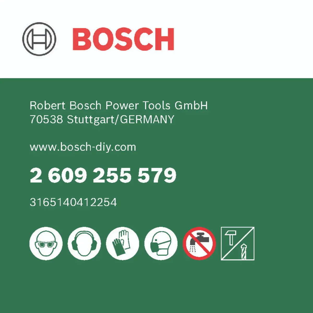 Bosch Fliesenbohrer D= 5,5 mm, L= 70 mm