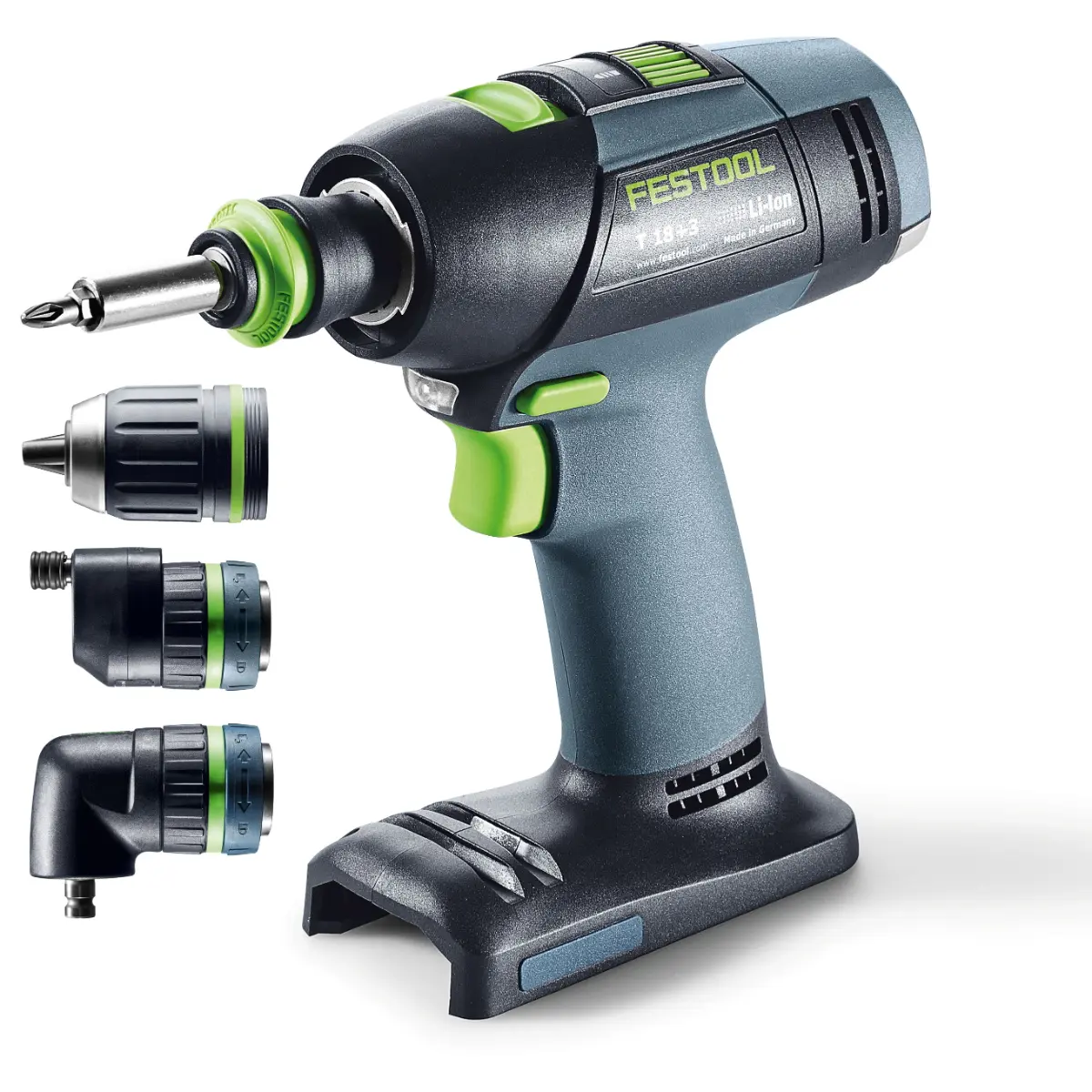 Festool Akku-Bohrschrauber T18+3 Basic-Set