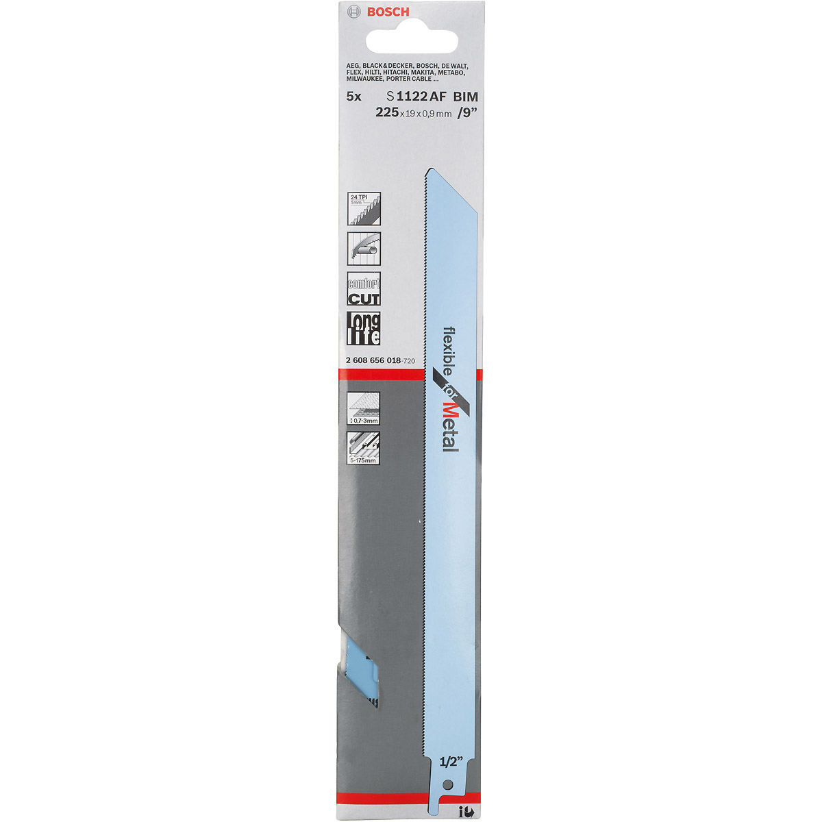 Bosch Säbelsägeblatt S 1122 AF Flexible for Metal