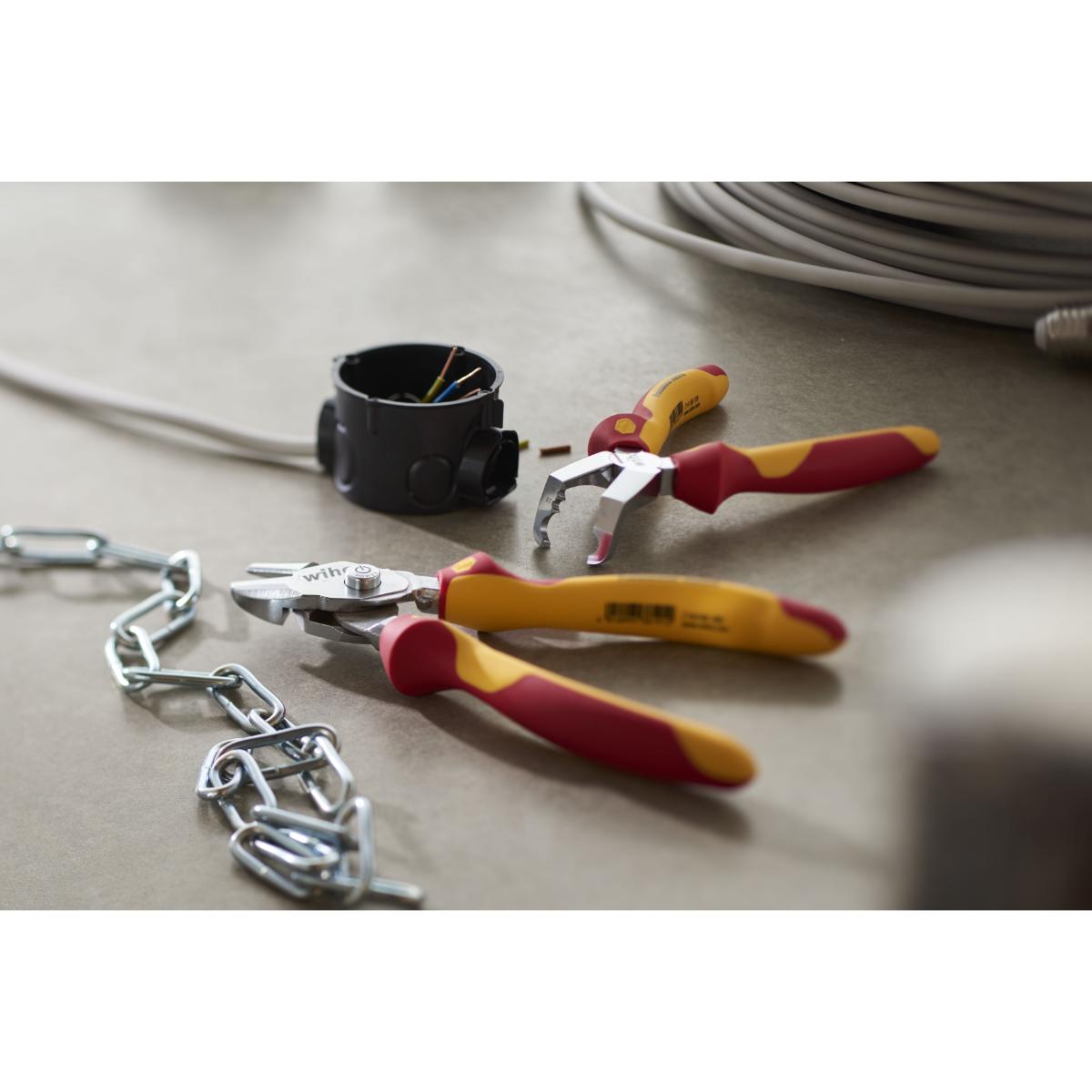 Wiha Installationszange TriCut Professional electric - Blisterverpackung - 5 Stück