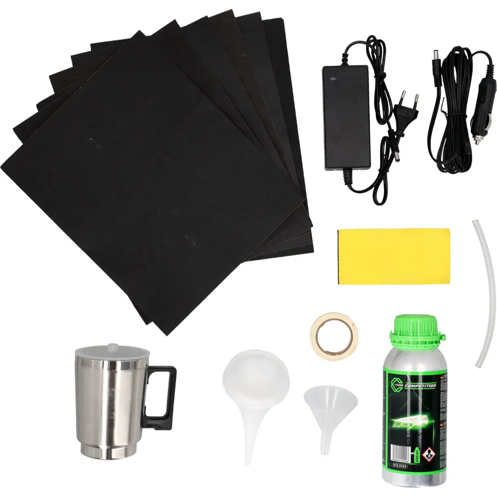 COMPETITION Scheinwerfer-Aufbereitungs-Satz, 16-tlg