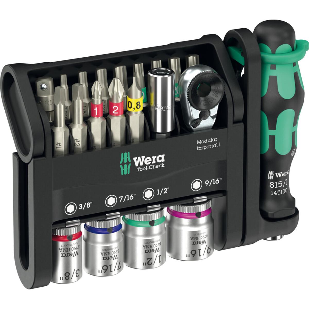 Wera Tool-Check Modular Imperial 1, 21-teiliges Set