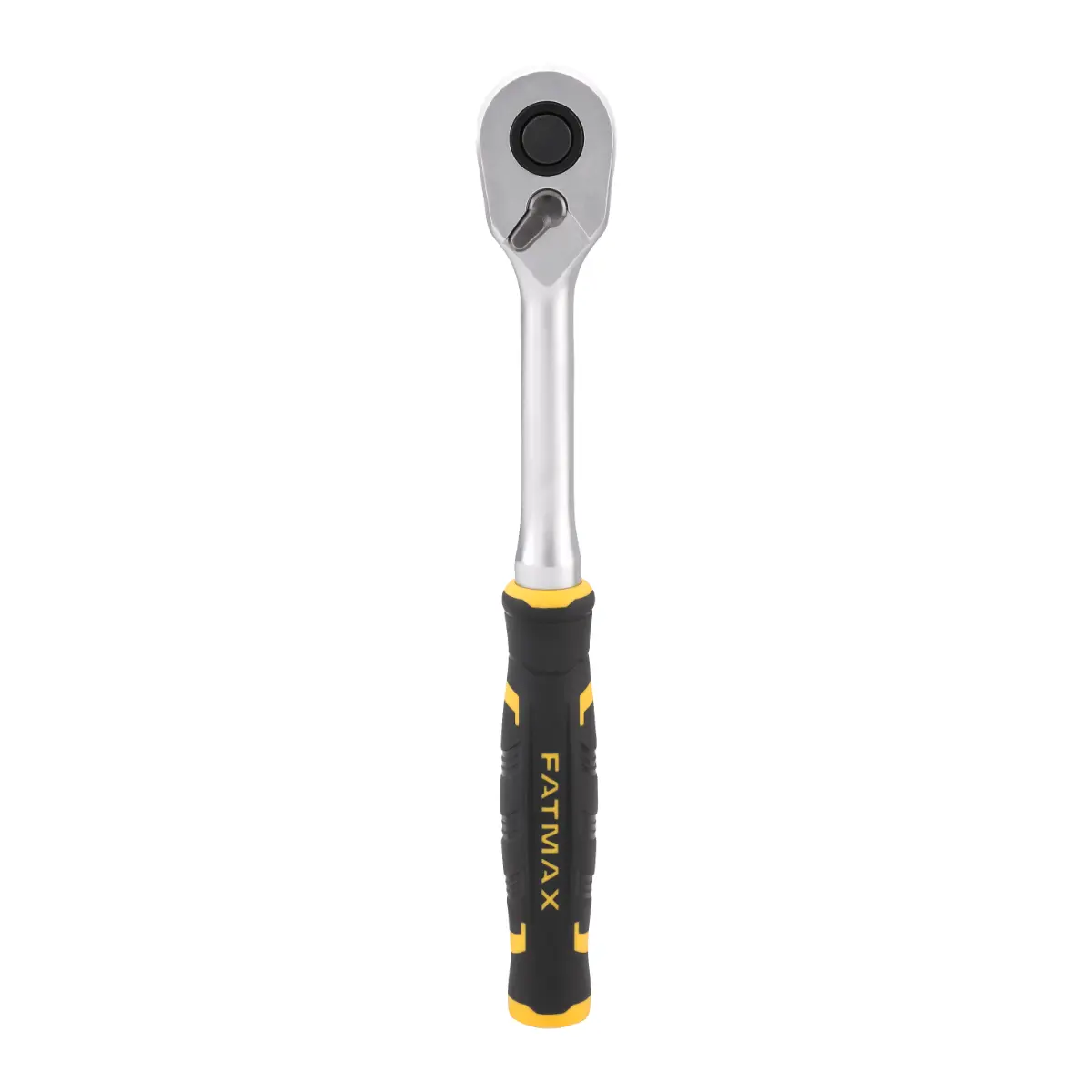 STANLEY FATMAX 1/4 Zoll High Perfomance Umschaltknarre, 120 Zähne, mit Bi-Material Griff für Kontrolle und Komfort