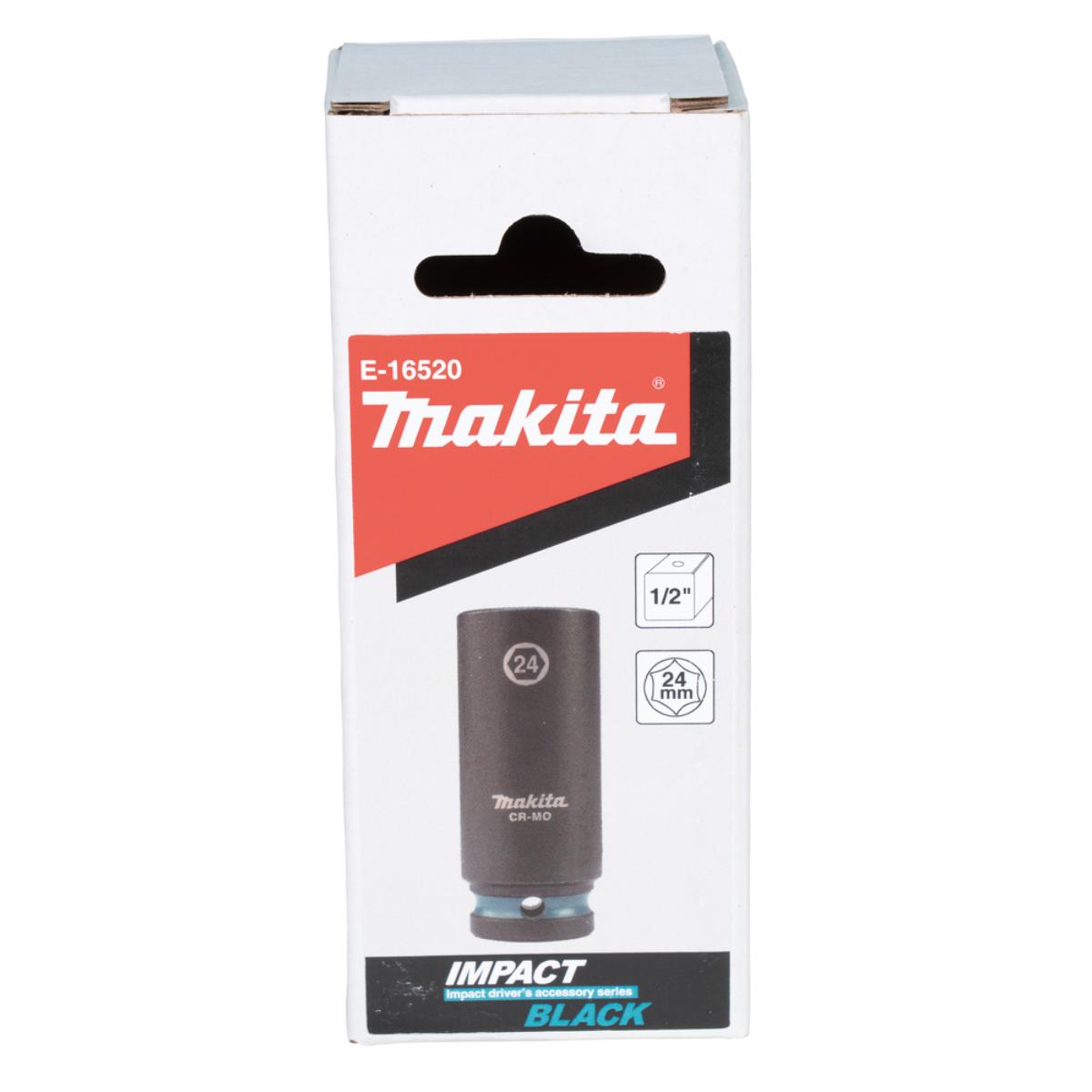 Makita Schlagnuss 1/2 Zoll lang Impact Black