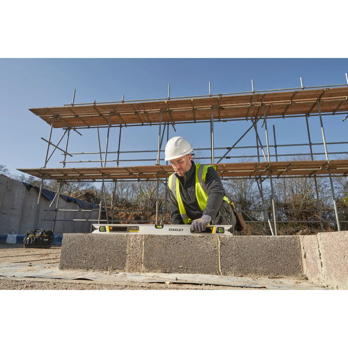 STANLEY FATMAX Hohlprofil-Wasserwaage 90cm (magnetisch)