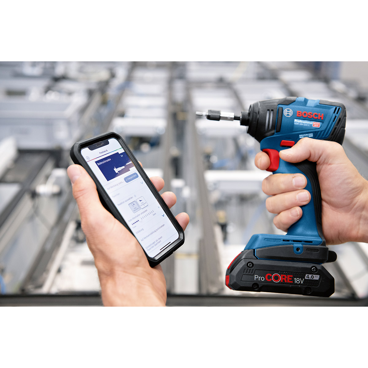 Bosch Akku-Drehschlagschrauber GDR 18V-210 C