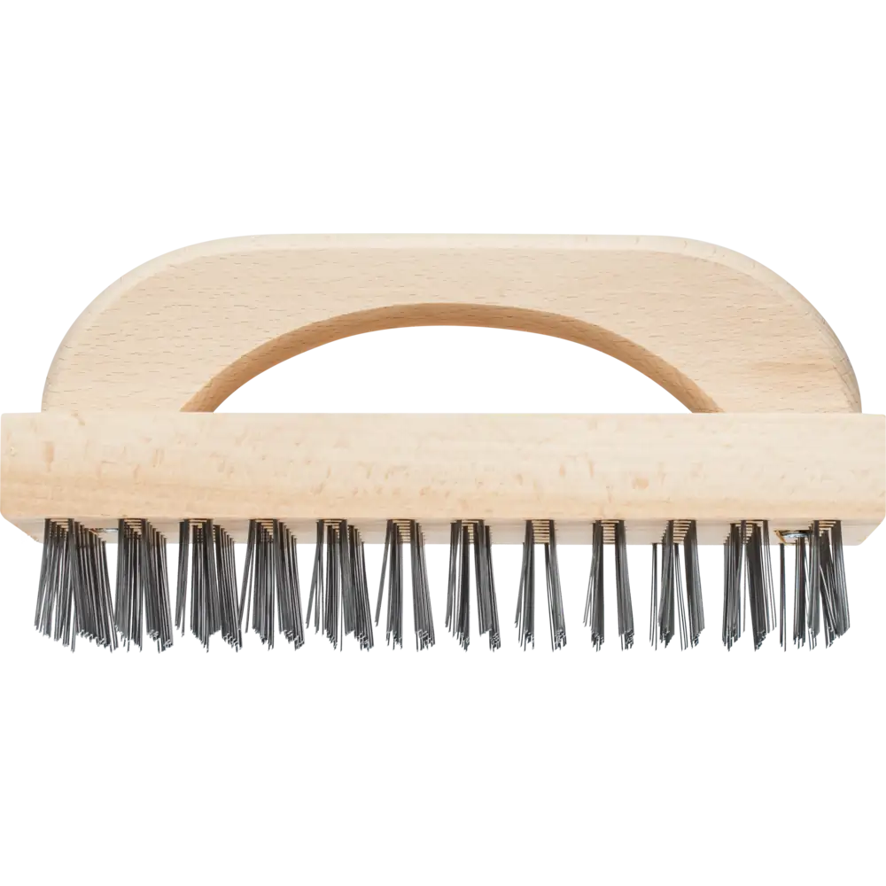 PFERD TOOLS Blockbürste mit Griff HBB 8-reihig Stahl-Draht