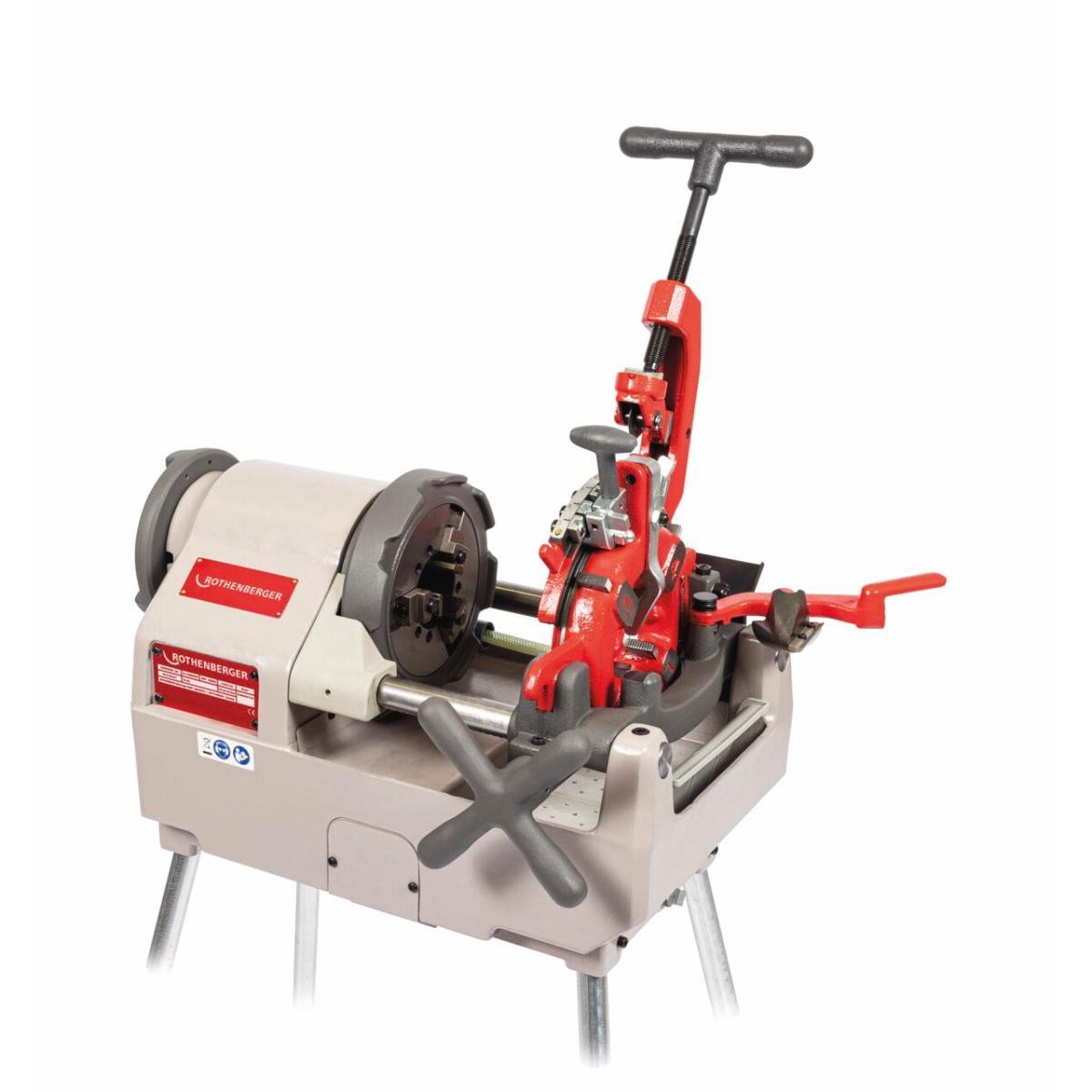 1500004021ro Rothenberger Gewindeschneidmaschine SUPERTRONIC 2SE, Standard die head, BSPT R1/2 - 2 Zoll, 230V