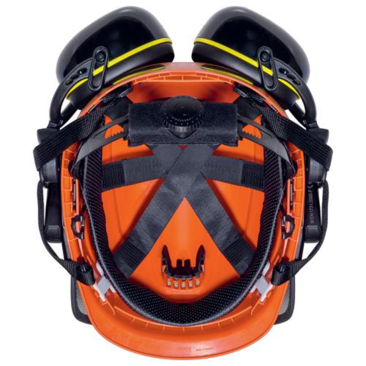 uvex pheos forestry Schutzhelm inkl. Waldarbeiter-Set - pheos B-S-WR, pheos Waldarbeitervisier u. ph