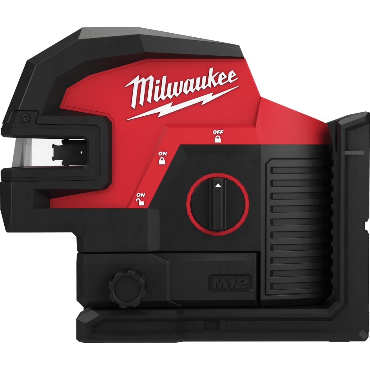 Milwaukee M12 Kreuzlinienlaser M12 CLL4P-0C