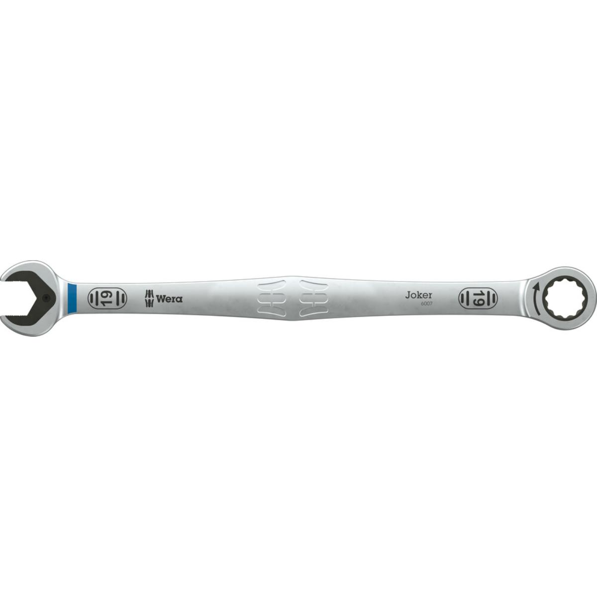 Wera 6007 Joker Maul-Ringratschen-Schlüssel SB, lange Ausführung, 19 x 334 mm