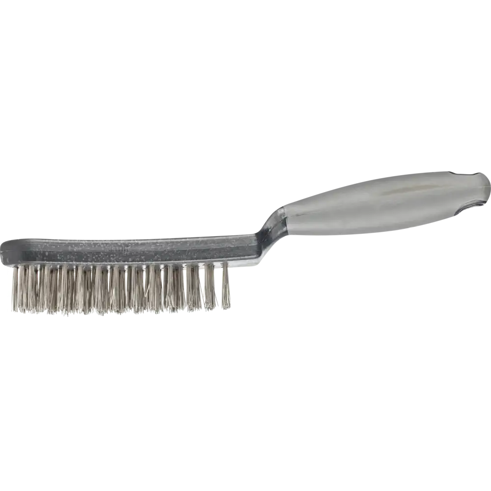 PFERD TOOLS Handbürste mit Kunststoffkörper und ergonomischem Griff HBUP Edelstahl-Draht