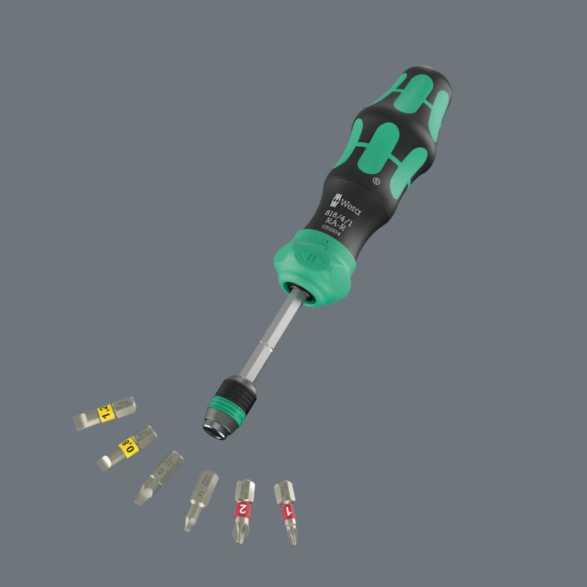 05051516001we Wera Kraftform Kompakt 26 RA-R mit Tasche, 6-teiliges Set