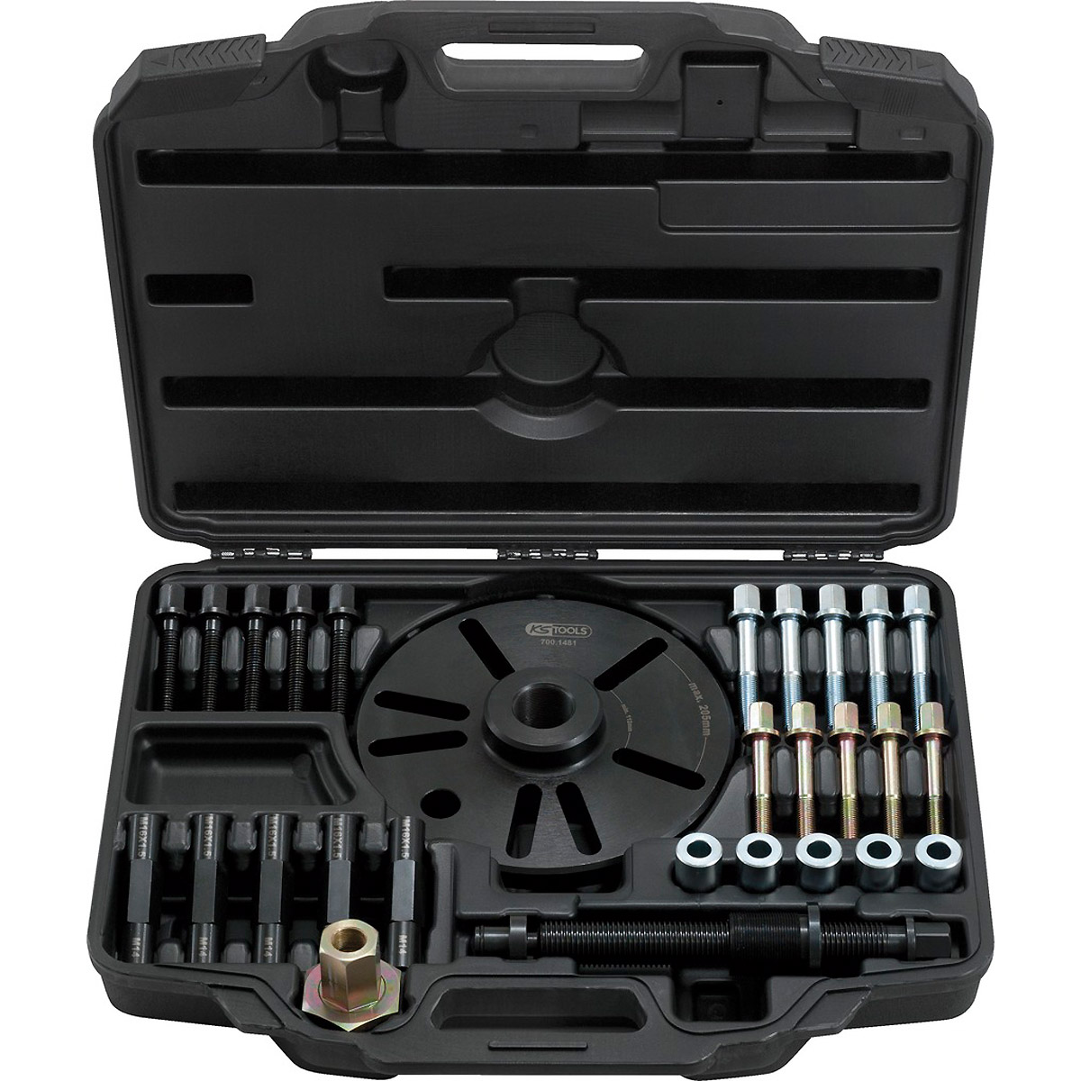 KS Tools Universal-Radnabenabzieher für PKW, SUV, + Transporter, 28-tlg