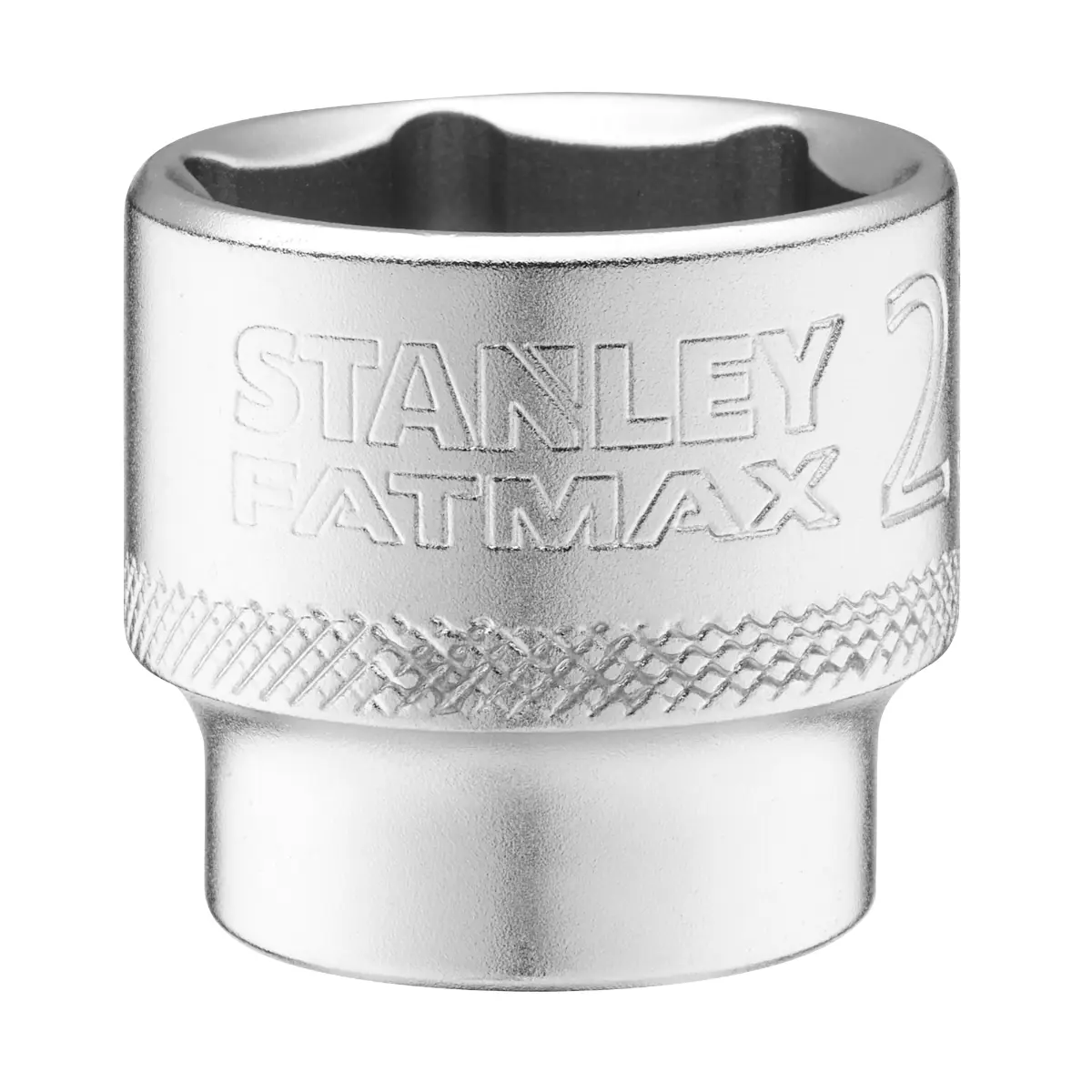 STANLEY FATMAX 3/8 Zoll 6-Kant Stecknuss 23 mm mit MaxiDrive Profil
