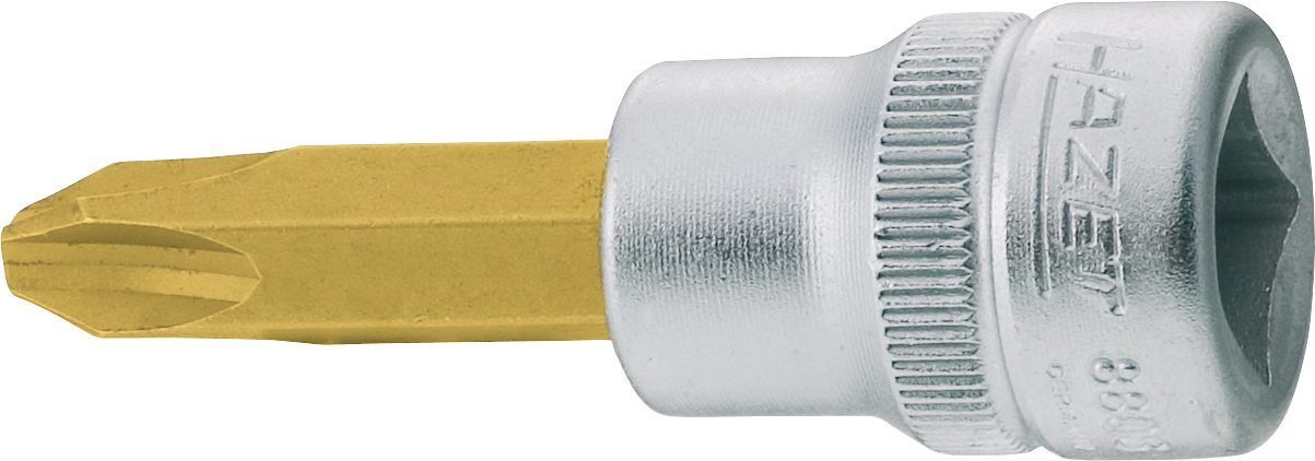 Insert pour tournevis à douille HAZET (3/8 pouce), profil cruciforme