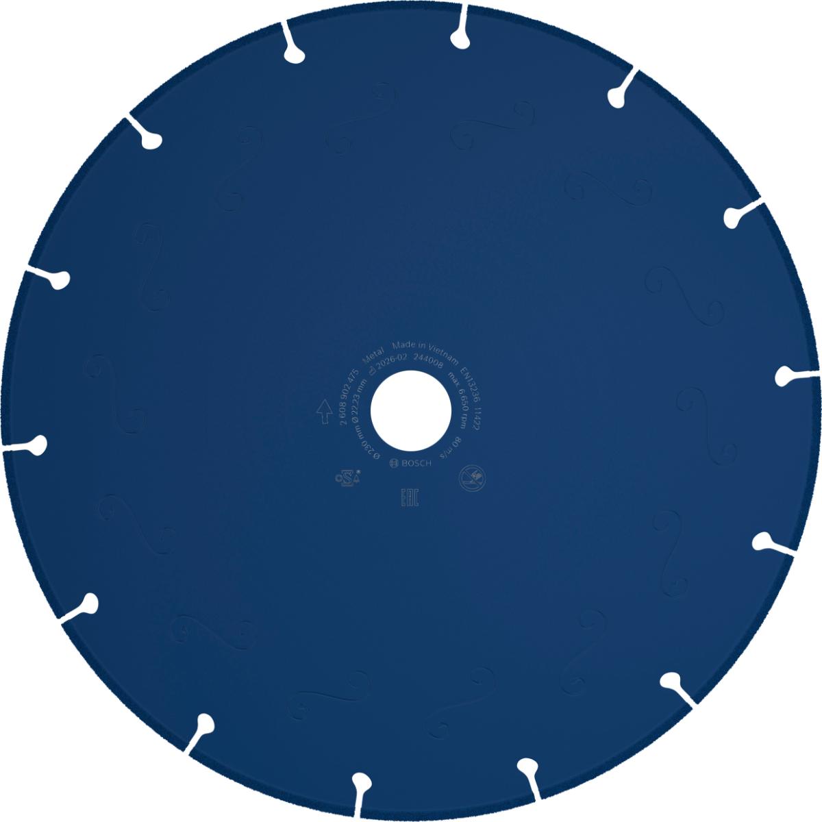 Bosch EXPERT Metal Diamanttrennscheibe, 230 x 22,23 mm