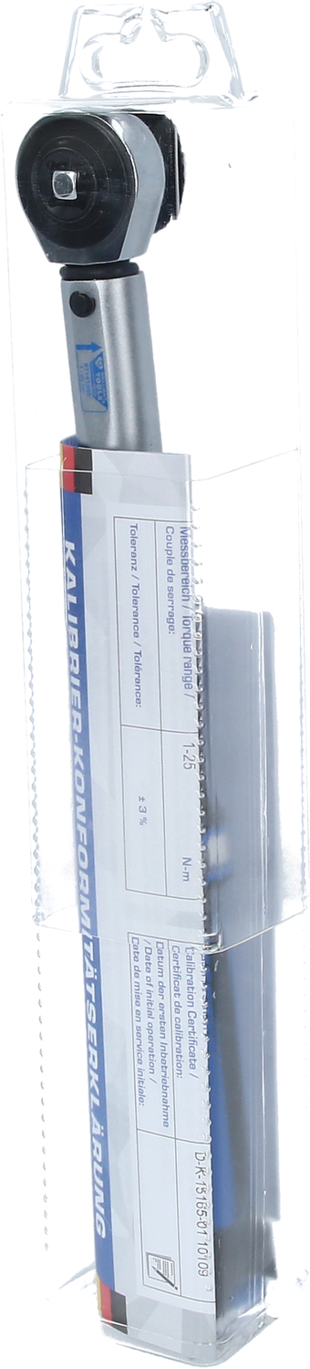 Brilliant Tools 1/4" Drehmomentschlüssel mit Drehknopf-Umsteck-Ratschenkopf, 1 - 25 Nm