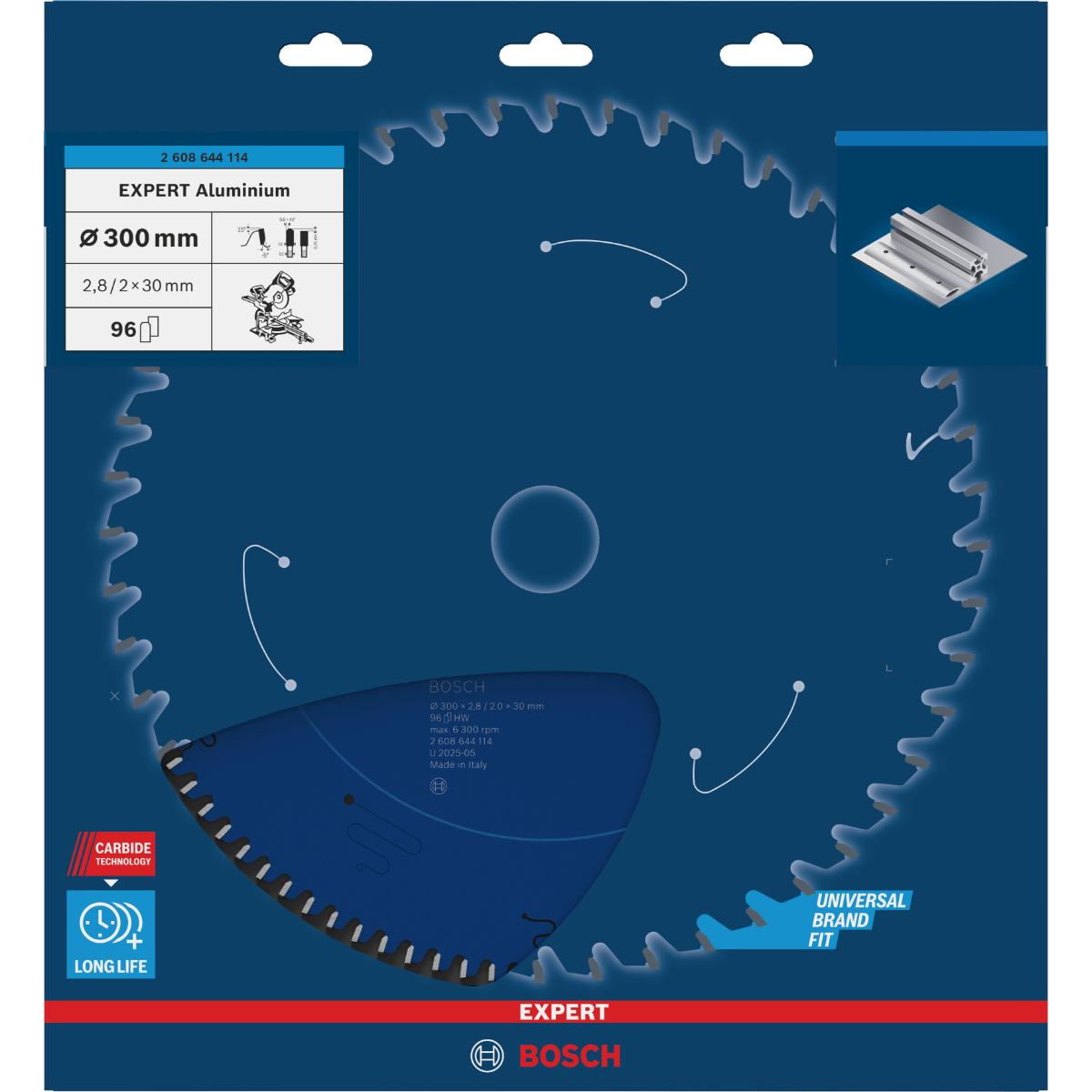 Bosch Kreissägeblatt Expert for Aluminium ø 300 mm