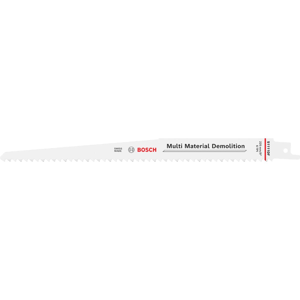 Bosch Multi Material Demolition S1111DF Blatt, 1,25 x 19 x 225 mm, 25-Stück