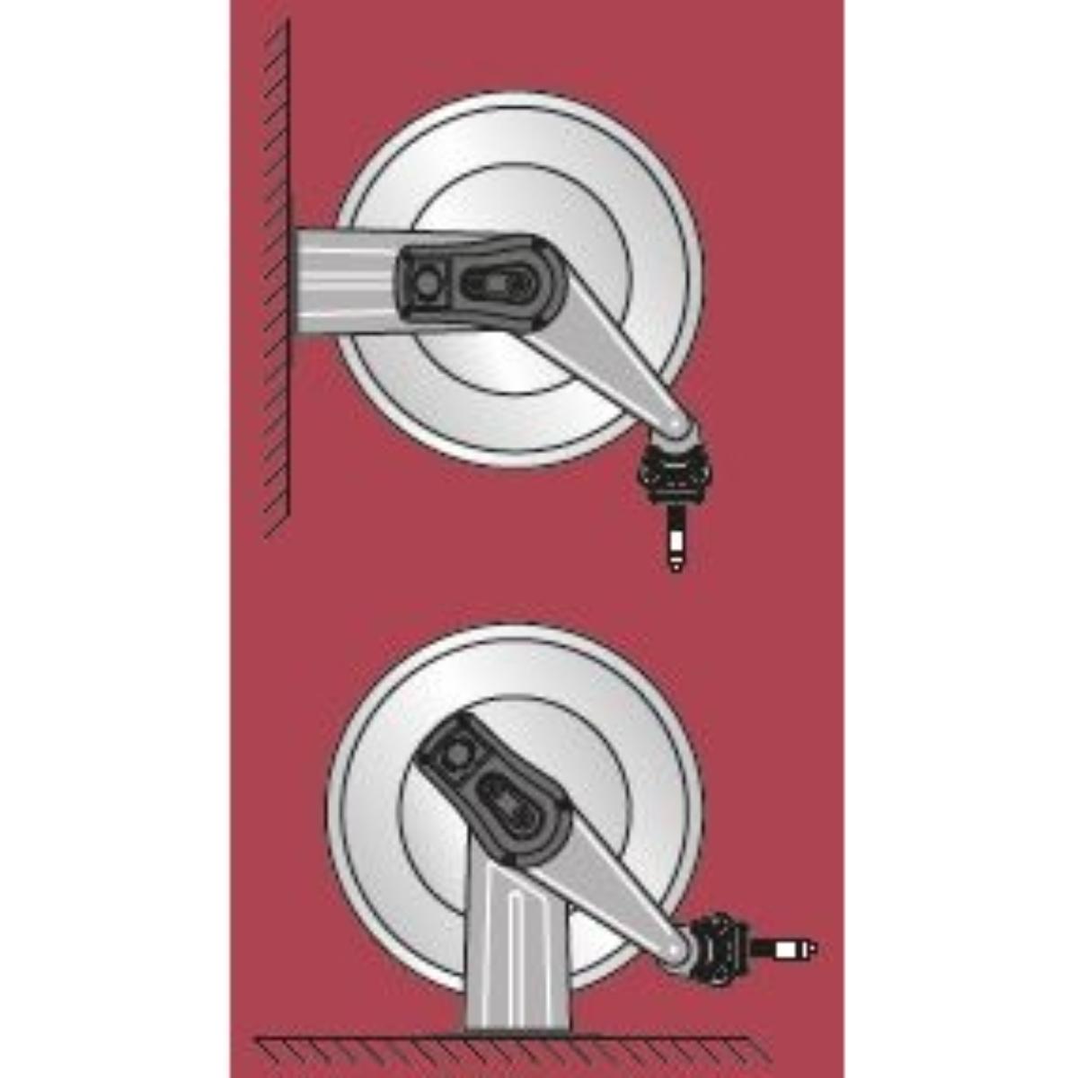 ELMAG Autom. Rücklaufbremse für INDUSTRIE-Schlauchaufroller