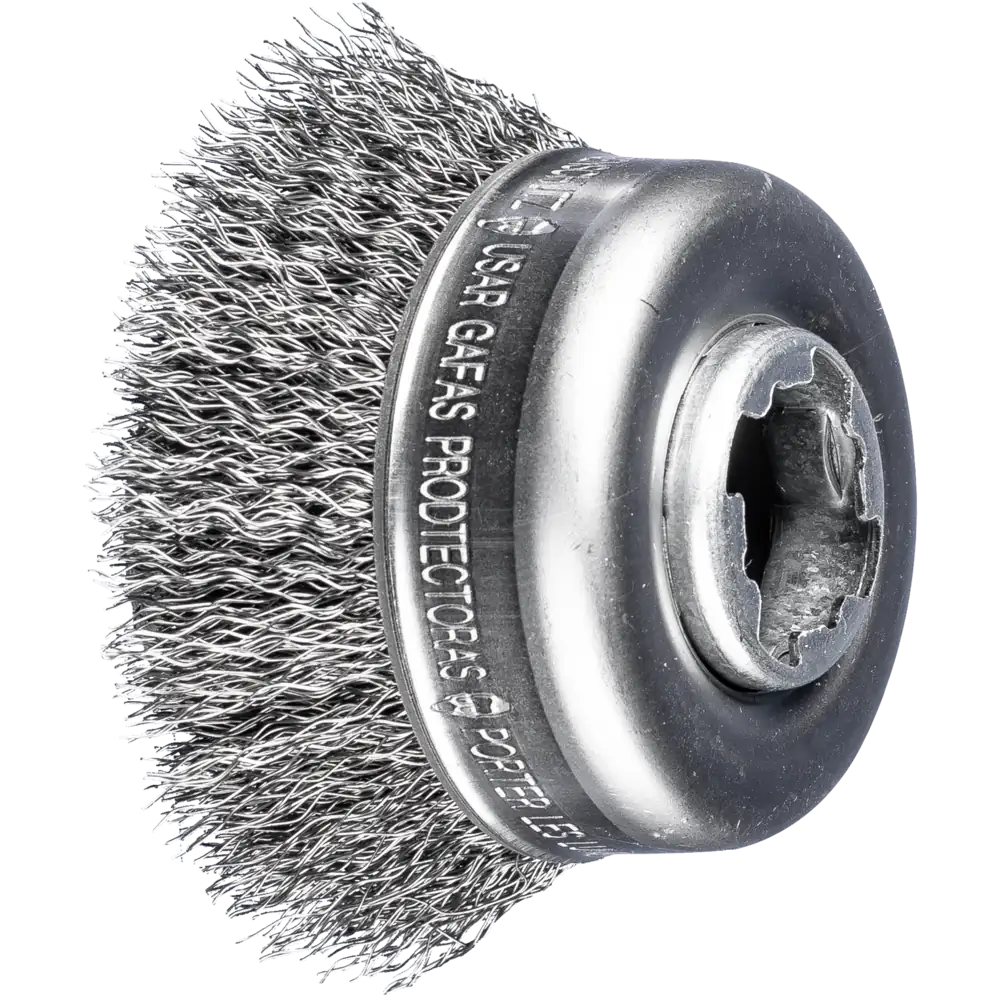 PFERD TOOLS Topfbürste ungezopft TBU X-LOCK Stahl-Draht für Winkelschleifer
