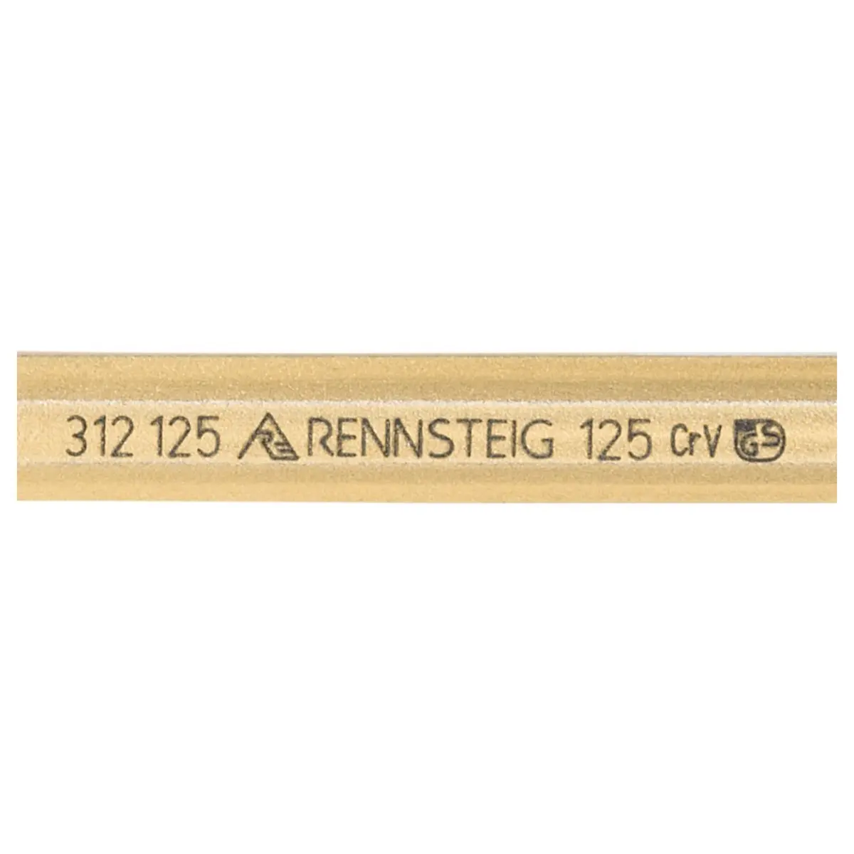 Rennsteig Flachmeißel 12 x 125 mm, 8-kant 10 mm, poliert