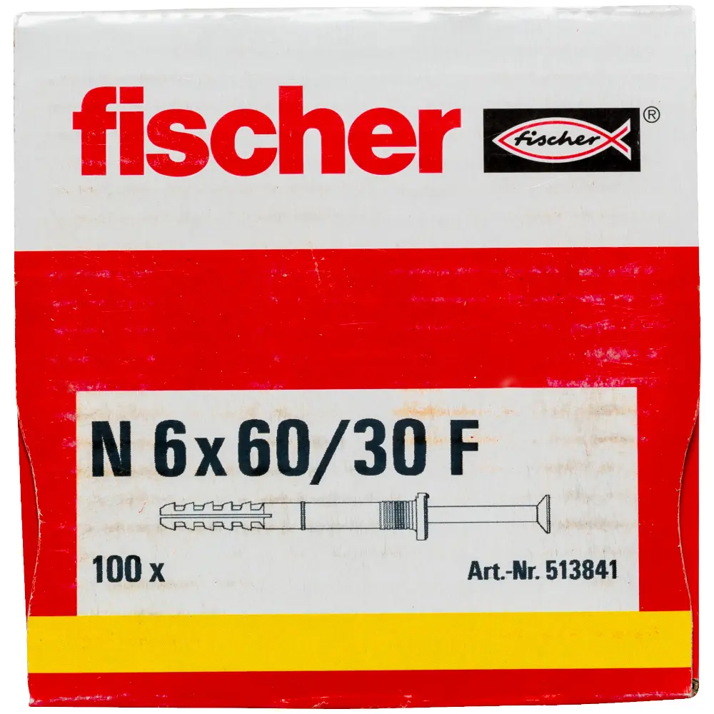 Fischer Nageldübel N 6x60/30 F (100)