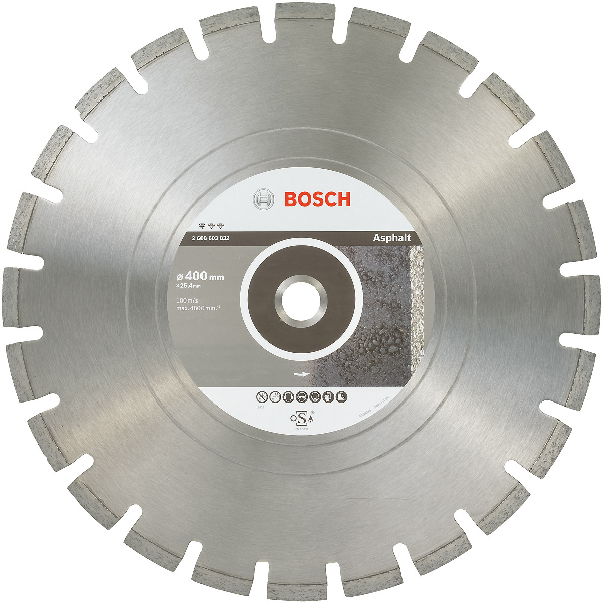 Bosch Diamant-Trennscheibe 400x25,4 Standard for Asphalt