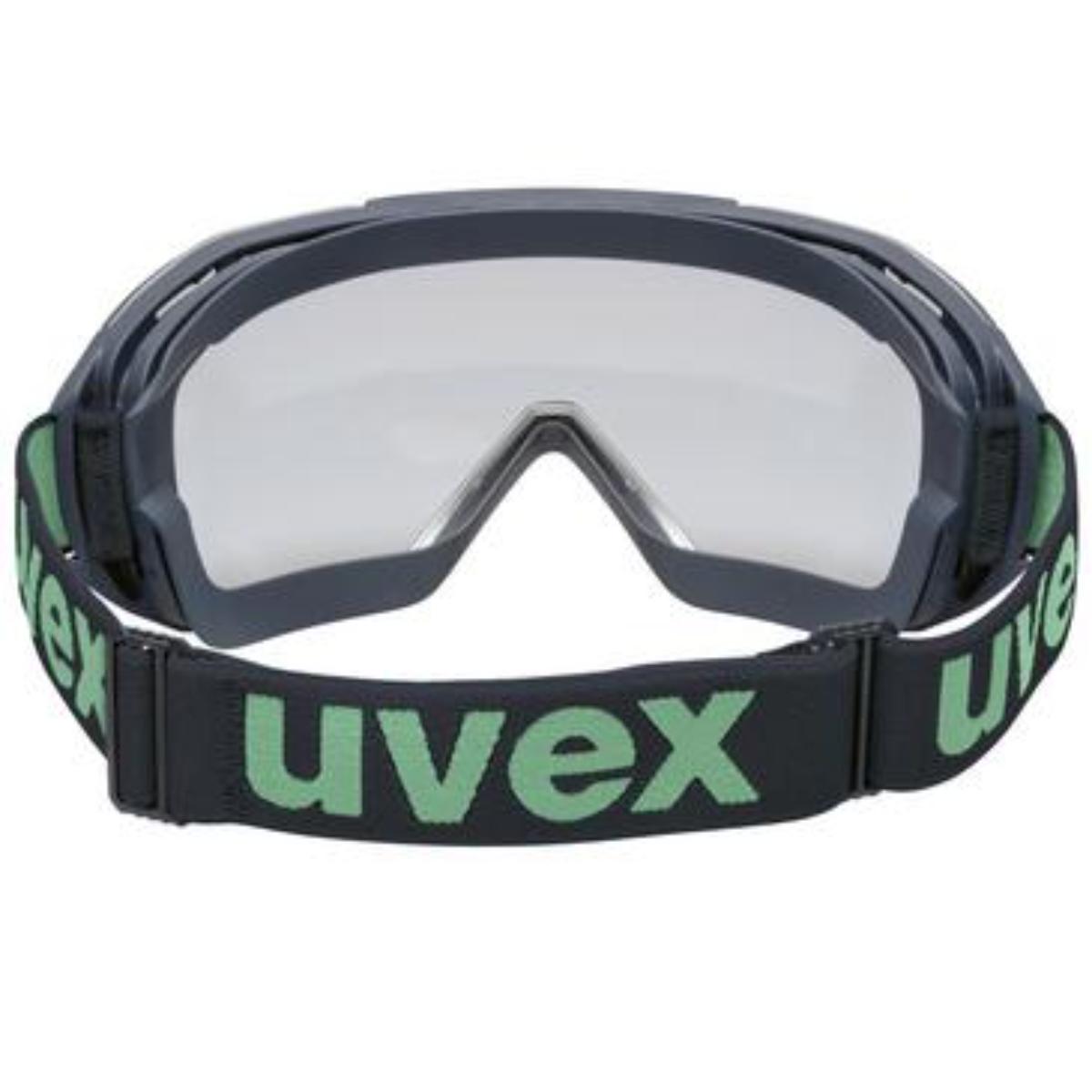 uvex megasonic planet Vollsichtbrille innen beschlagfrei, außen extrem kratzfest & chemikalienbeständig