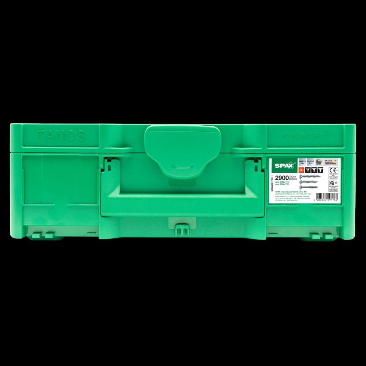 SPAX Box Systainer Möbelbau T-Loc T-STAR PLUS 2900 Stück/5Bit