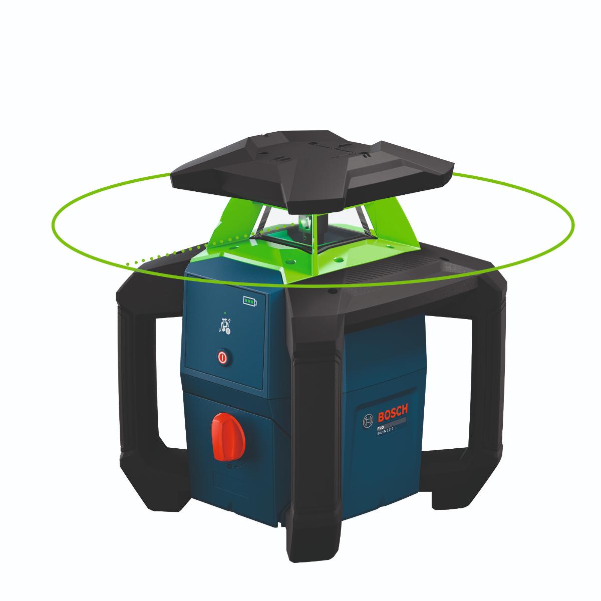 Bosch Rotationslaser GRL18V-3-31G, 1 x Akku ProCORE18V 4.0Ah in L-BOXX