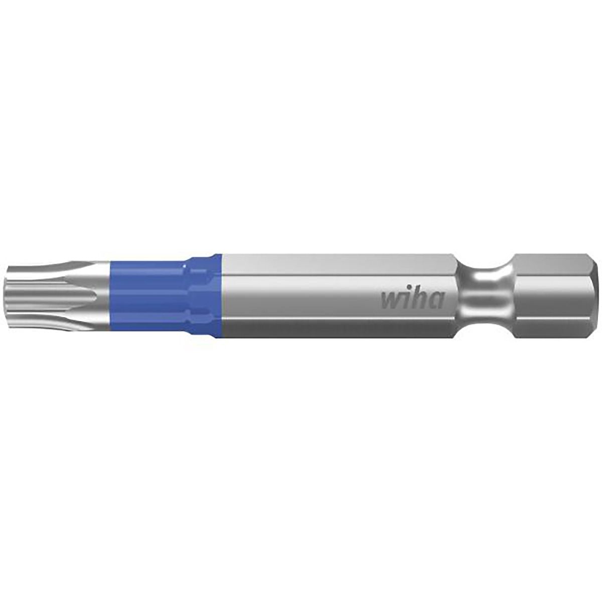 Wiha Bit Set T-Bit 50 mm TORX (T10) 5-teilges Set 1/4 zoll E6,3 in Box - 6 Stück