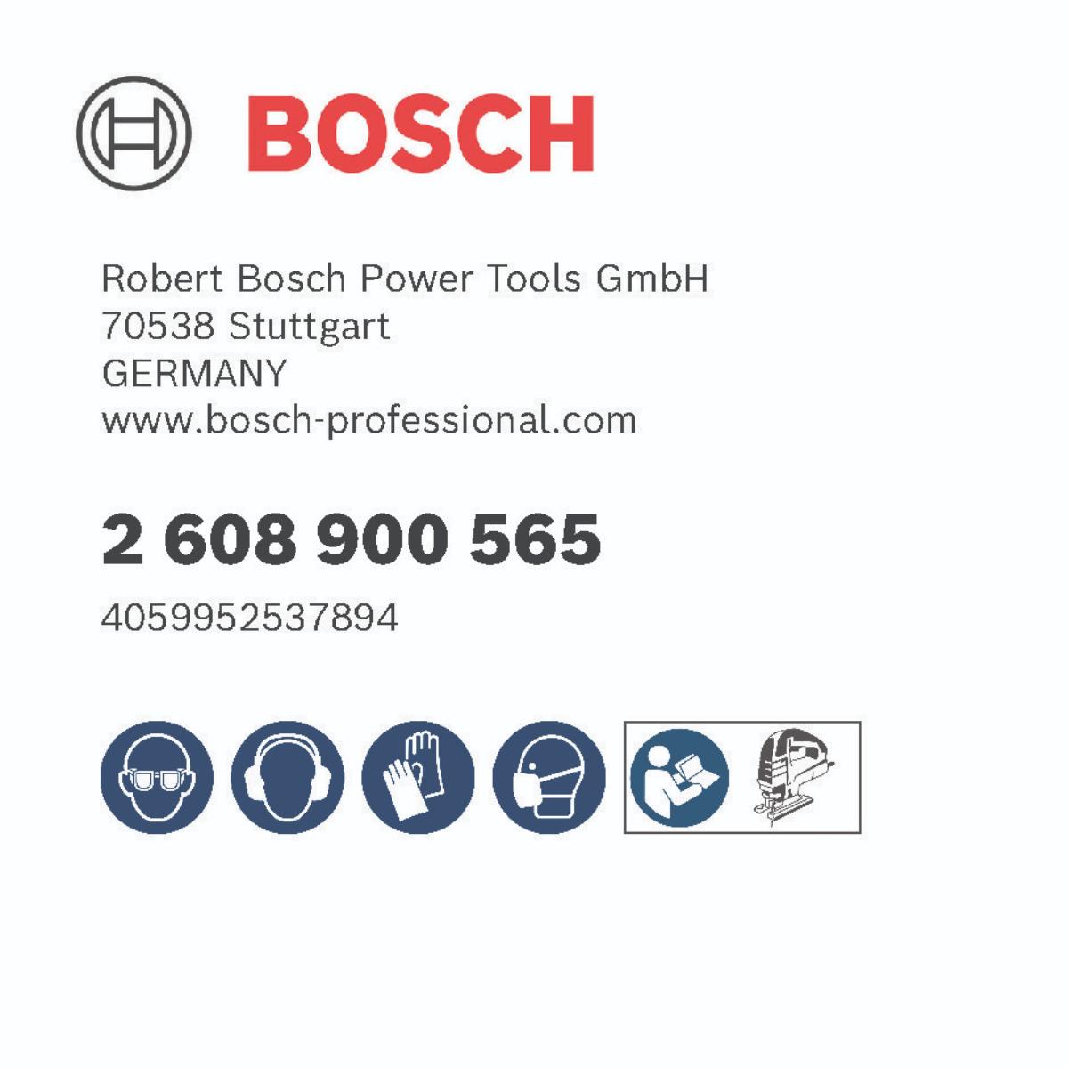 Bosch EXPERT ‘Carbon Fiber Clean’ T 108 BHM Stichsägeblatt, 3 Stück