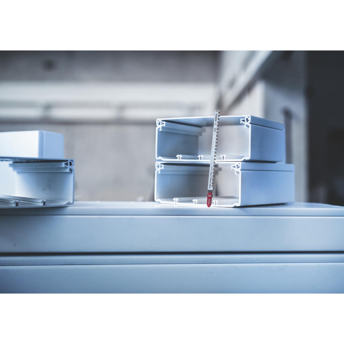 Bosch PRO Plastics PVC clean T302H Stichsägeblatt, 132 mm, 3-Stück