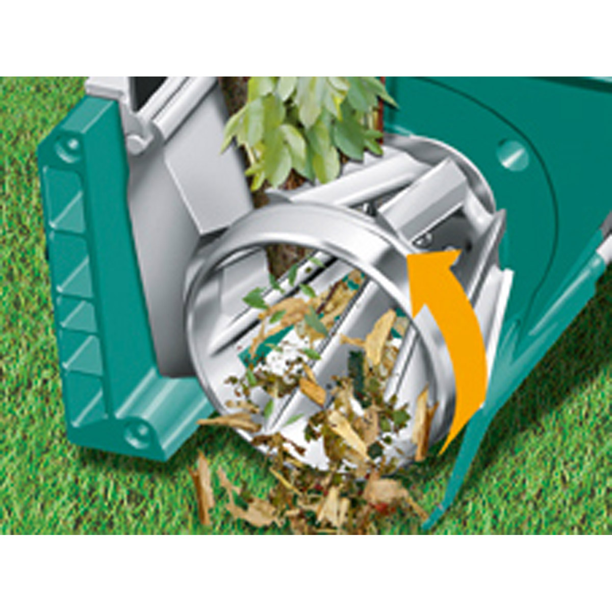 Bosch Leisehäcksler AXT 25 TC mit Fangbox 53 l