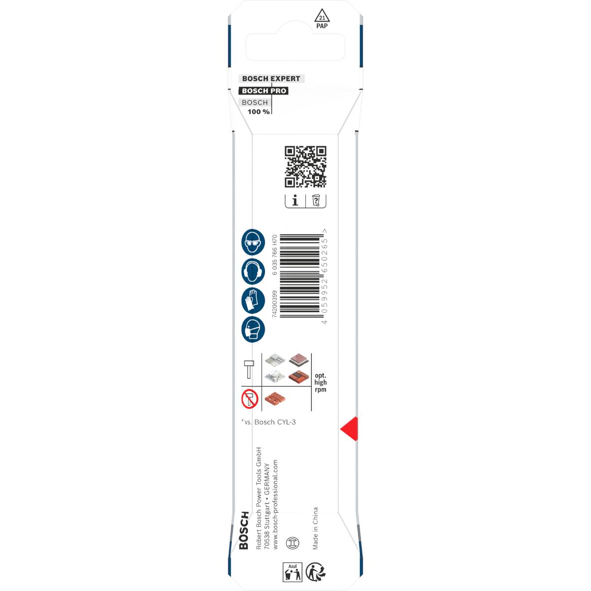 Bosch PRO HEX-5 Bohrer, 4,5 x 50 x 100 mm
