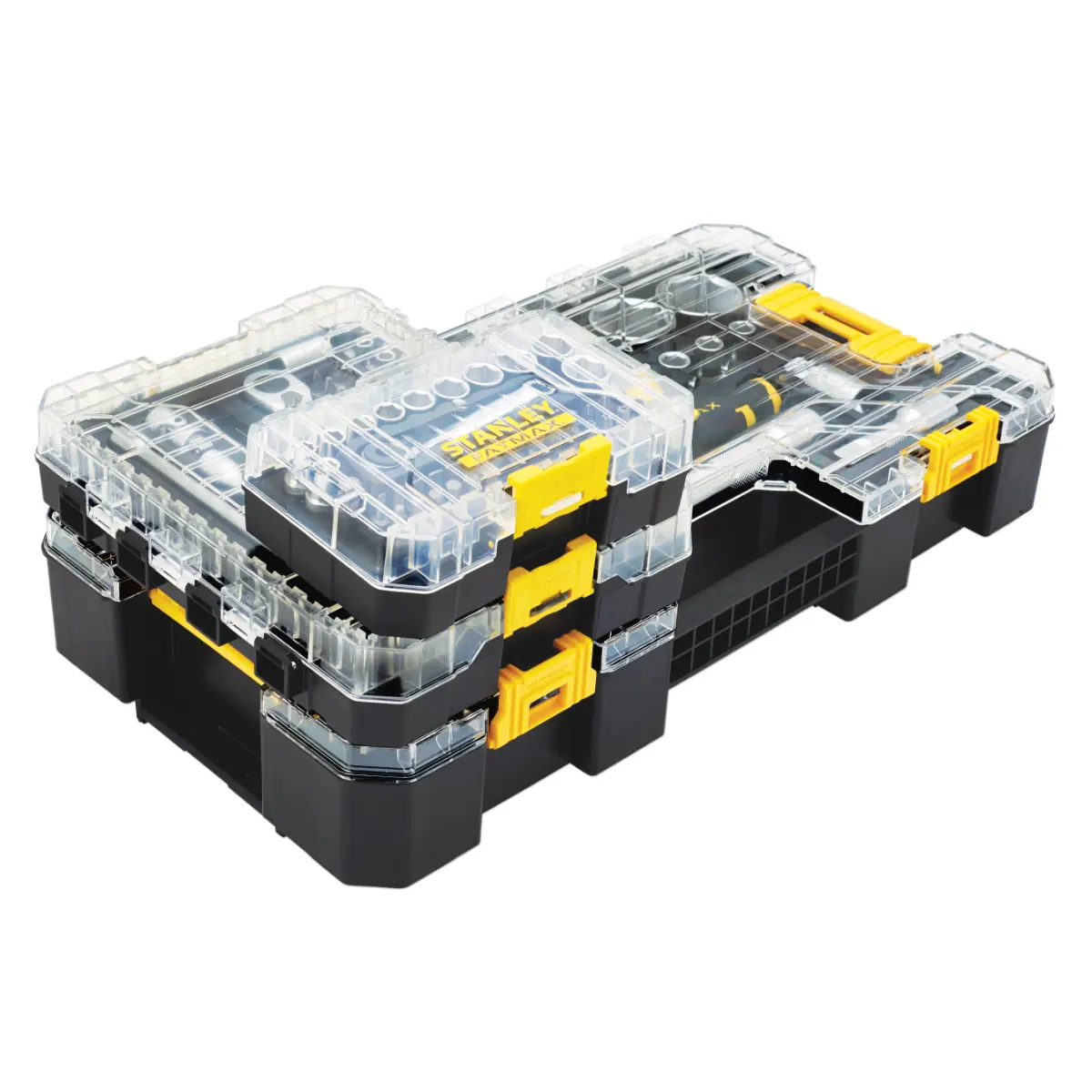 STANLEY FATMAX 1/4 Zoll PRO-STACK Stecknuss Set 37-teilig